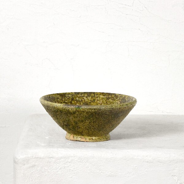 Amber Ceramic Bowl